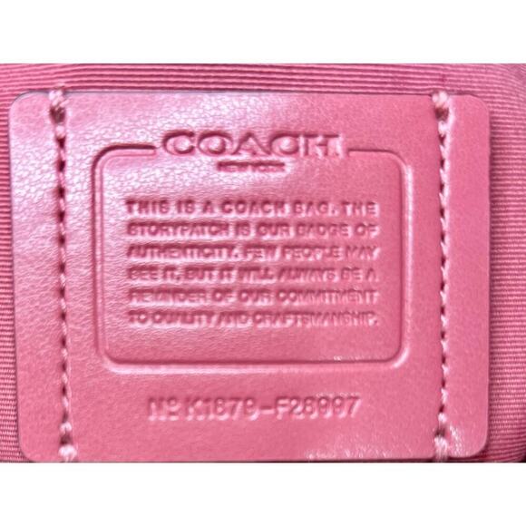 Coach F28997 Lexy Pebble Leather Shoulder Bag - Picture 10 of 11